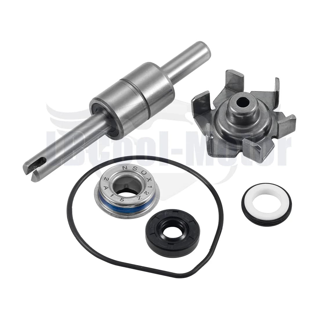 Motorcycle Water Pump Repair Kit For Honda CBR500F 1987-1991 CBR600F Hurricane 1987-1990 Gasket O-ring Seals 19200-MN4-000