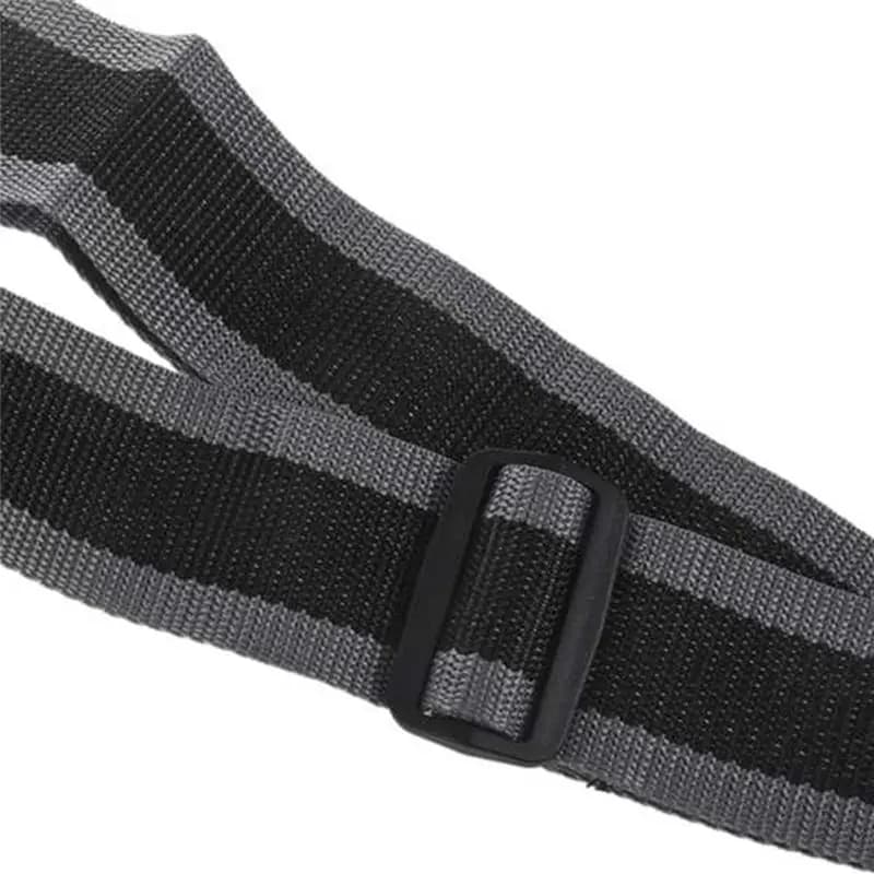 (AD10) Tracolla Regolabile Morbida per Chitarra Elettrica Nera con 2 Plettri, Clip per Plettri, Tracolla per Chitarra Acustica e Basso