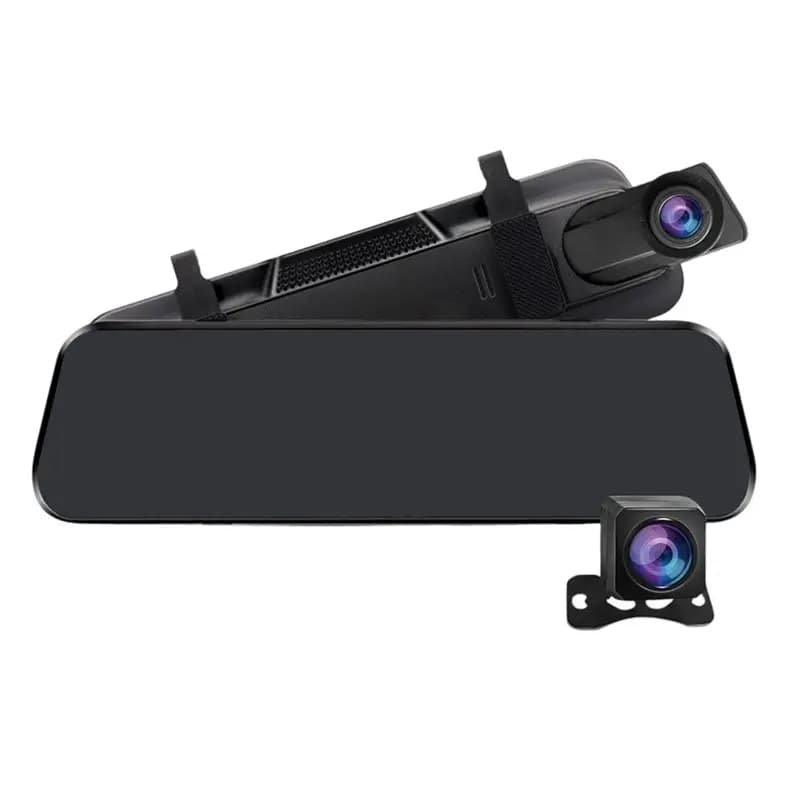 10 Inch Car Wi-Fi Dash Cam With 4K High-Definition Rearview Mirror Camera Dashcam Drive Recorder Stream Rear View-A02G