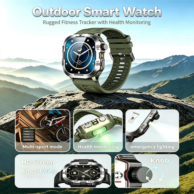 GEJIAN 2026 New 2.01 "HD Screen Sports Smart Watch For Men Women With Heart Rate Sleep Exercise Recording Call IP67 Smartwatch