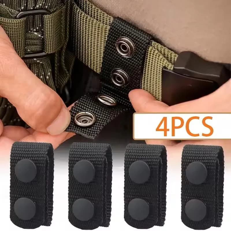 4 Piece Multifunction Tactic Belt Double Nylon Buckle Portable Belts Accessories Equipment Outdoor Sports Accessories Fixed Buckle