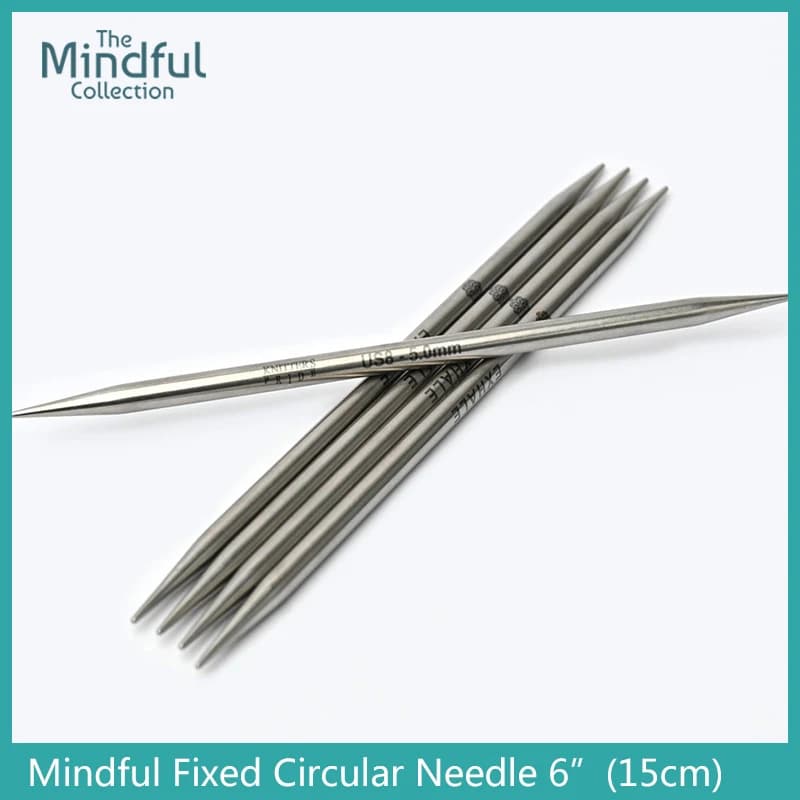 The Knitters Pride Collezione Mindful Ago a doppia punta da 6" (15 cm)