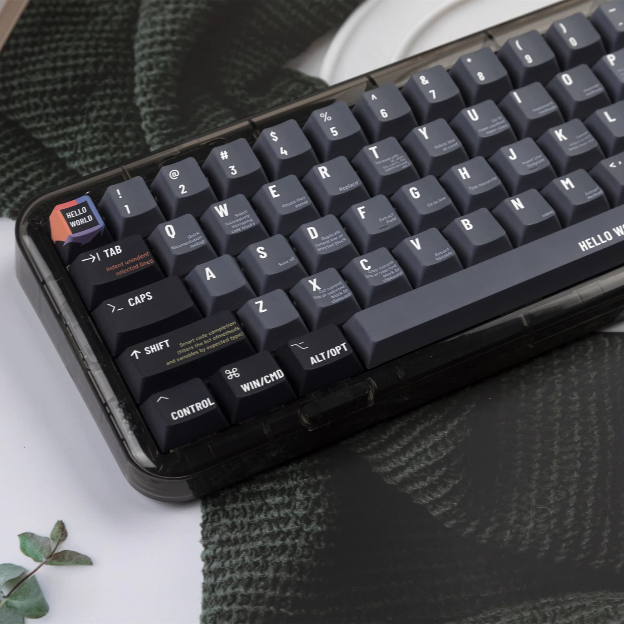 Programmatore Copritasti Meccanico PBT Cinque facce Dye Sub 133 tasti Copritasti per tastiere meccaniche Layout ISO 7U Regalo di anniversario