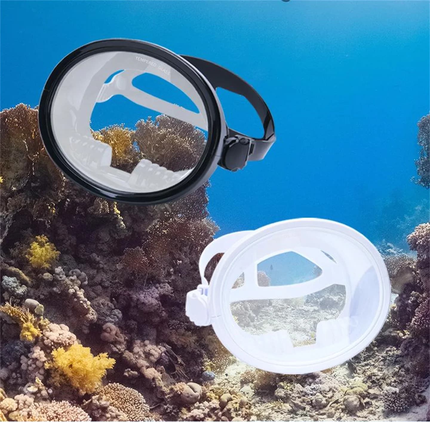 Snorkeling Mask for Adult Swim Mask for Wide View Panoramic Dive Fishing Glasses