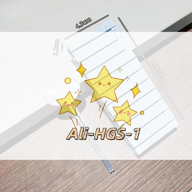 1 set di scatole organizer salvaspazio per fogli di carta stagnola sfumati per unghie, custodia per adesivi per unghie da salone