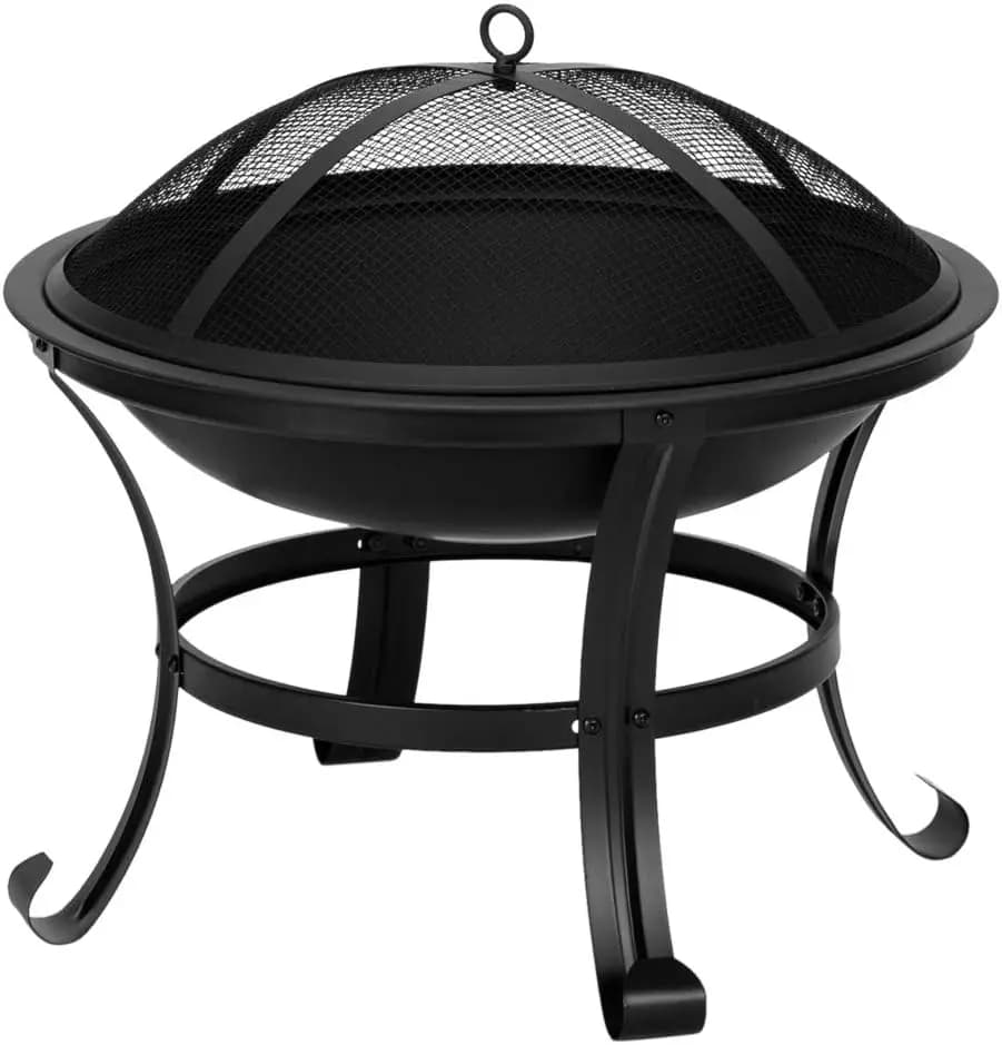 Barbecue grill Outdoor wood firewood stove Garden stove Patio Log in wood Barbecue grill Cooking equipment Outdoor camping