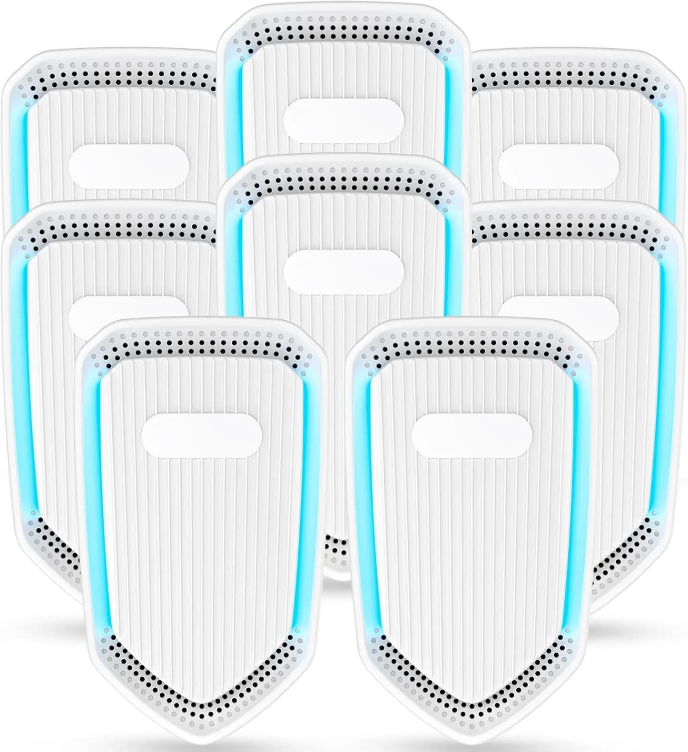 Ionizzatore d'aria plug-in da 8 pezzi, purificatore di ioni negativi per casa, ufficio, camera da letto - Riduttore di odori