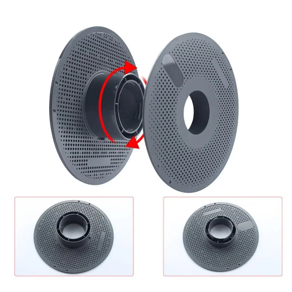 Bobina di Filamento per Stampante 3D Resistente alle Alte Temperature, Staccabile, Facile da Ricaricare, Bobina Vuota Durevole, Accessori per Stampa 3D