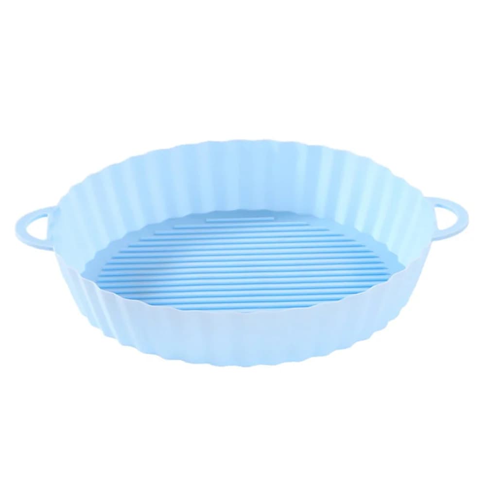 Accessories for Silicone Mats Round Inserts for Air Frying Machine Heat Resistant Silicone Pen for Air Frying Machine Reusable Basket for Air Frying Machine