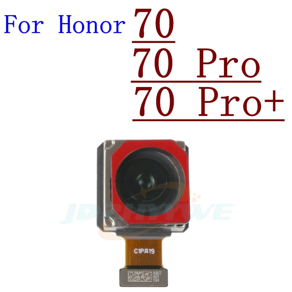Fotocamera anteriore e posteriore per Huawei Honor 70 Pro Selfie frontale sul retro Modulo fotocamera principale Cavo flessibile Pezzi di ricambio