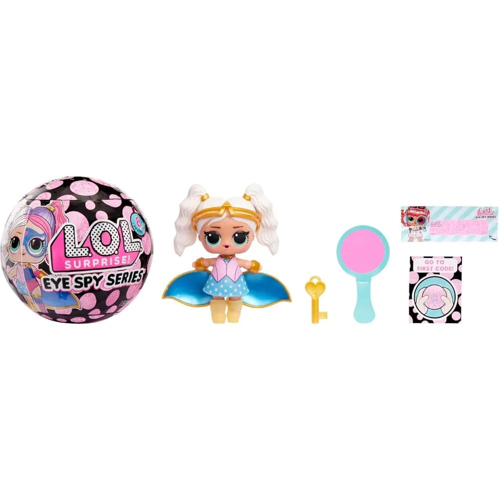 L.O.L Surprise Eye Spy Series Tots Dolls Scatola Misteriosa, Giocattoli Carini a Sorpresa per Ragazze, Modellini Fai da Te, Regali di Compleanno per Bambini