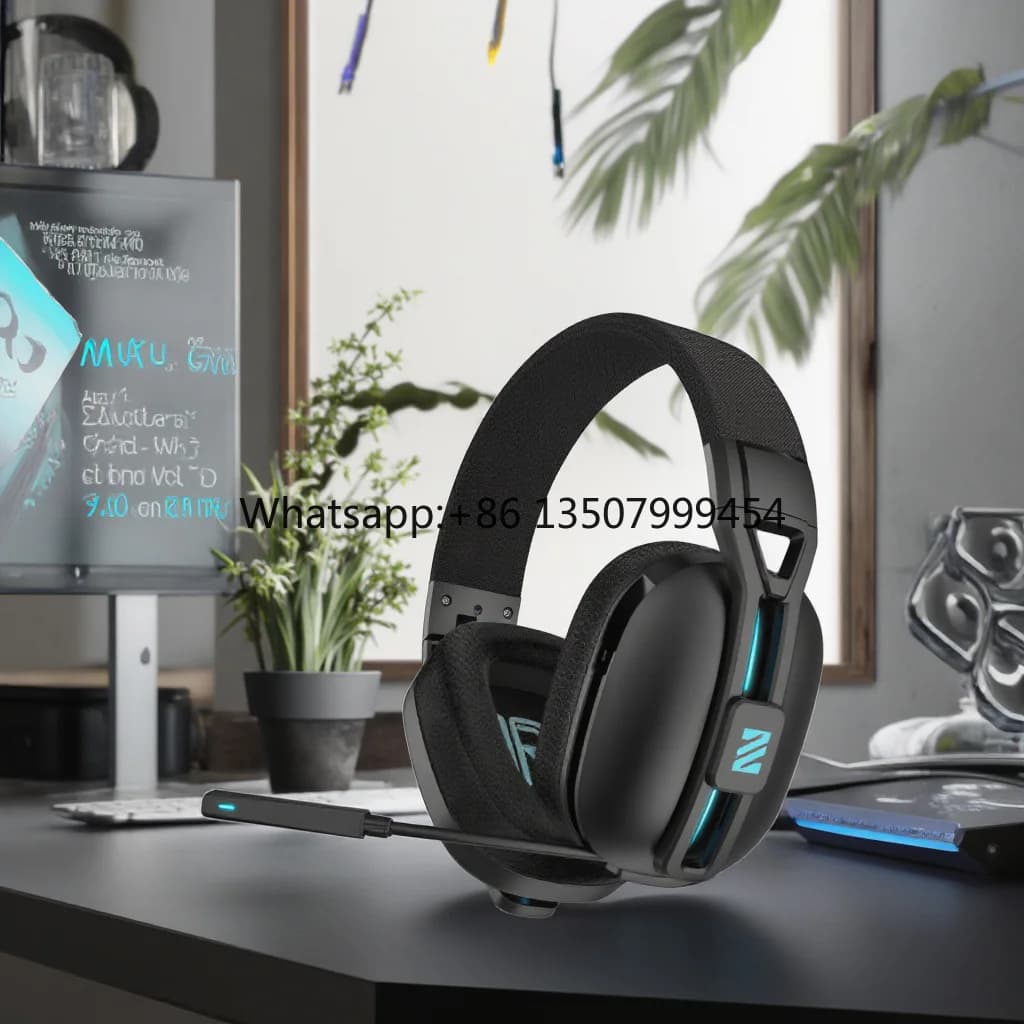 Cuffie da Gaming per Computer CLS-M600 Dual-Mode 2.4g Wireless con Microfono, Prodotte da Factory Esports