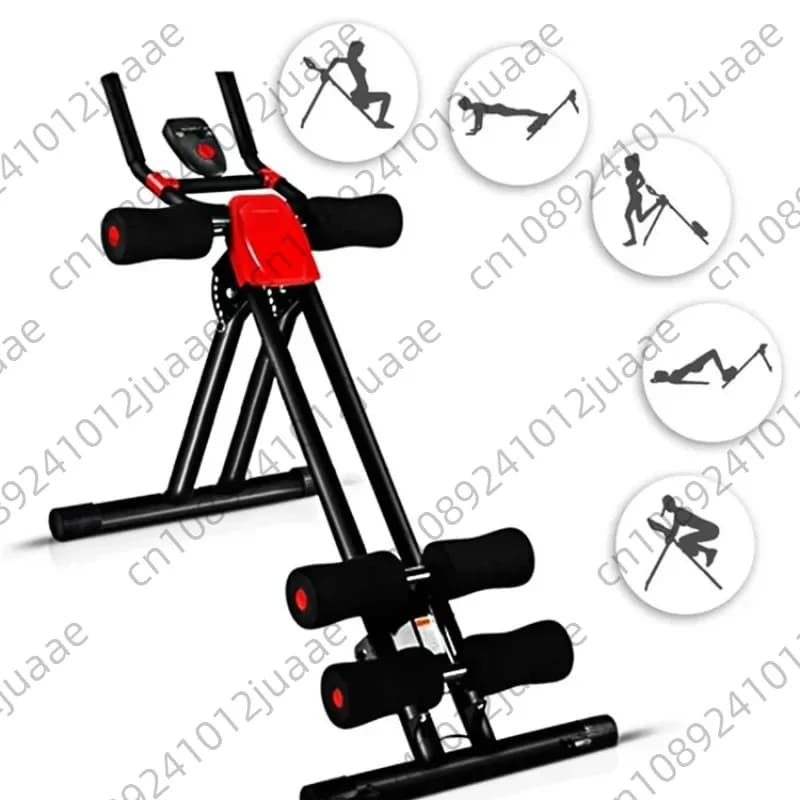 TC-SFJ Vertical Abdominal Machine with Handles, Ab Roller Coaster, Interior Abdominal Tool, Abdominal Exercise Machine and Life, Fitness for Pigri