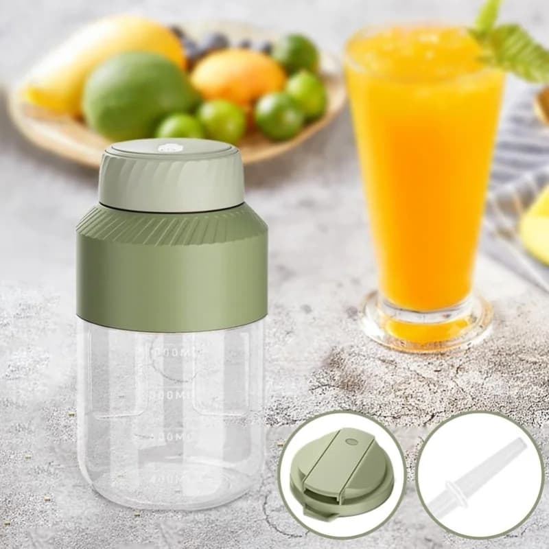1000ML Large Capacity Portable Juicer Blender USB Rechargeable Smoothie Machine Multifunctional Electric Juice Cup For Home