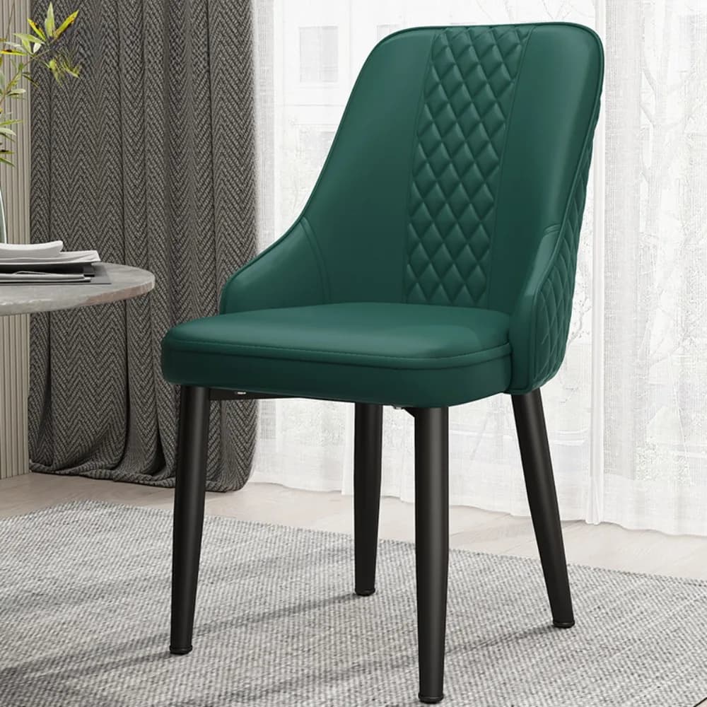 Cuscino Bellissime sedie da pranzo Sedie moderne ergonomiche in metallo nordico da pavimento Lotto unico Chaise Salle A Manger Decorazione della casa