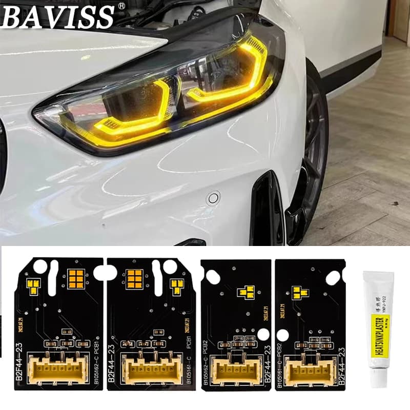 Chip LED per fari a LED con luce diurna 63119448115 63119448116 Per BMW F40 F44 Gran Coupé 218i M235iX CSL Giallo Limone Blu Rosso DRL