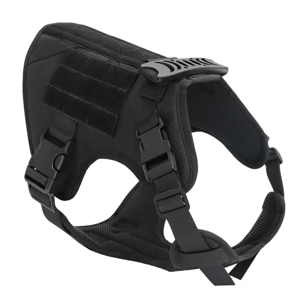 Dog Training Safety Breathable with Leash Clips Service Dog Harness for Outdoor Hiking Walking Hunting Medium-Sized Dog