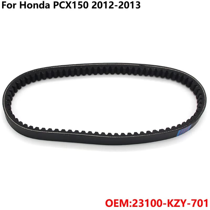 Motorcycle Transmission Clutch Drive Belt for Honda PCX150 PCX 125 2012 2013 23100-KZY-701 Motor Accessories