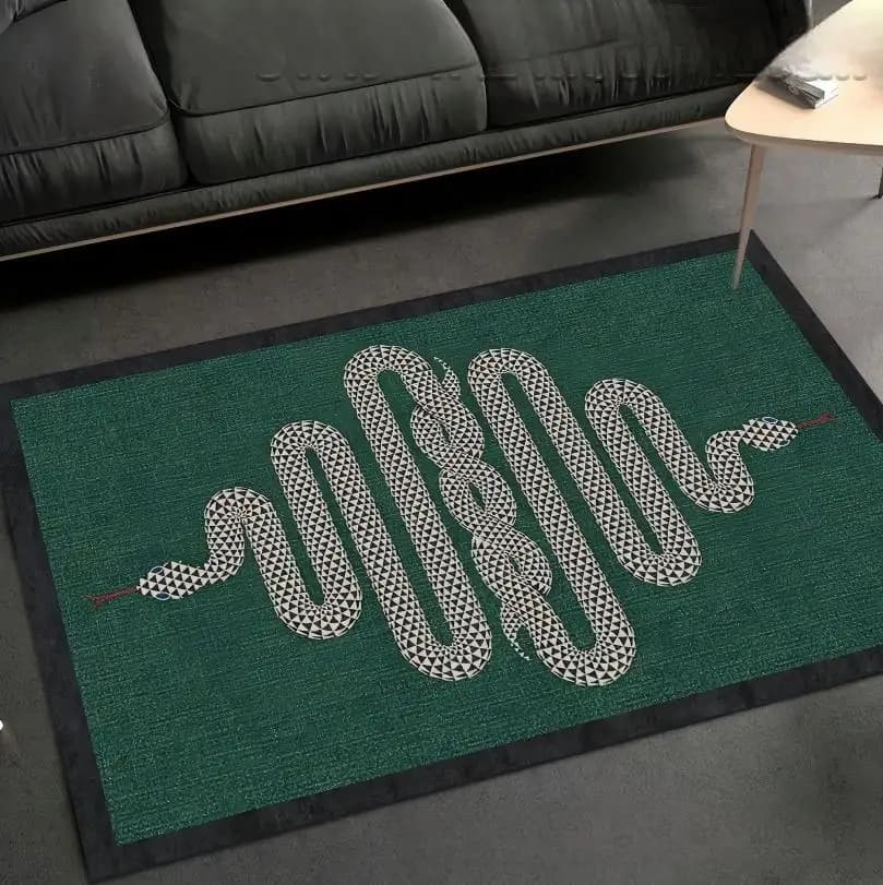 Sea Shipping Black Printed Running Mat Black Easy-To-Clean Runner Rug Perfect for Hallways Stairs and Home Decor Carpets
