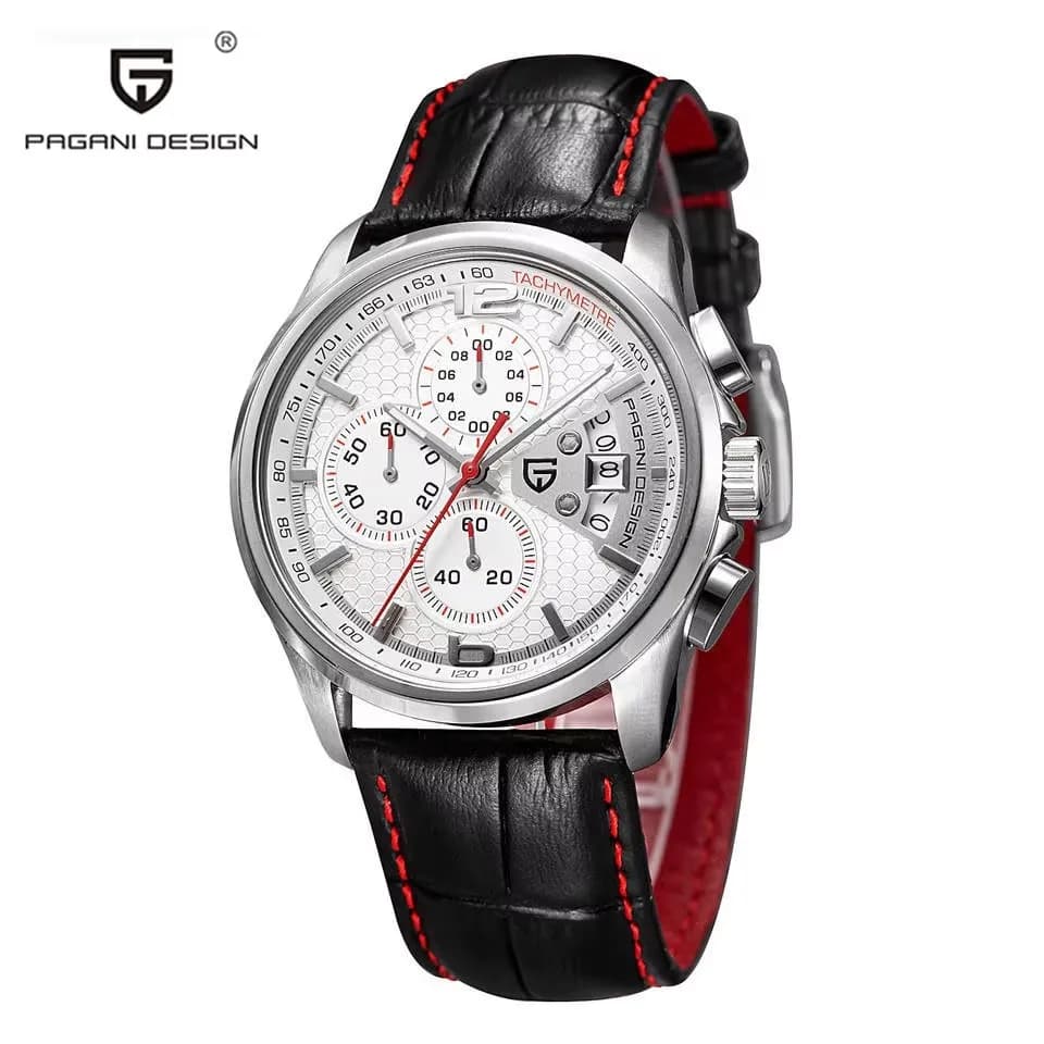 PAGANI DESIGN 2026 Men's Quartz Watches, Luxury Brands, Fashion Movement, Military Watches, Quartz Watches with Leather Strap, Masculine Relogio