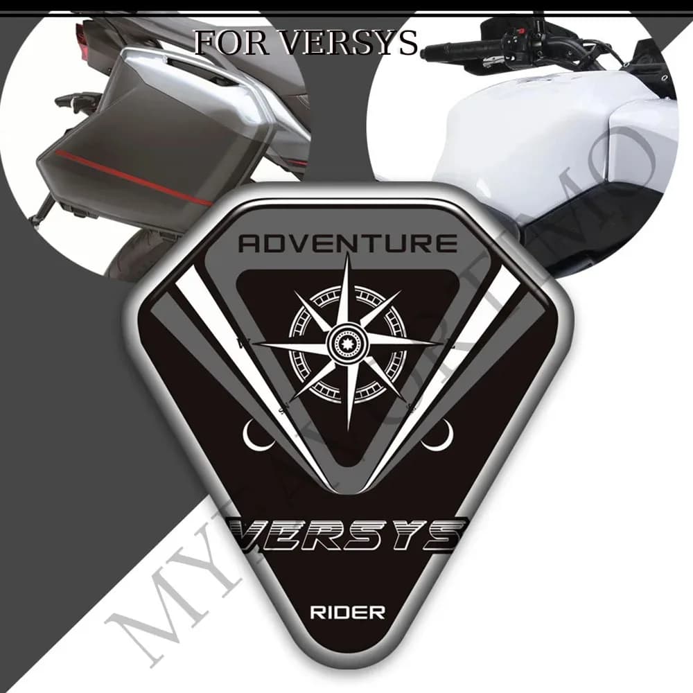 Kit Adesivi Serbatoio Laterale, Protezioni Ginocchia, Bauletti e Adesivi Parabrezza per VERSYS1000 VERSYS 1000 SE LT