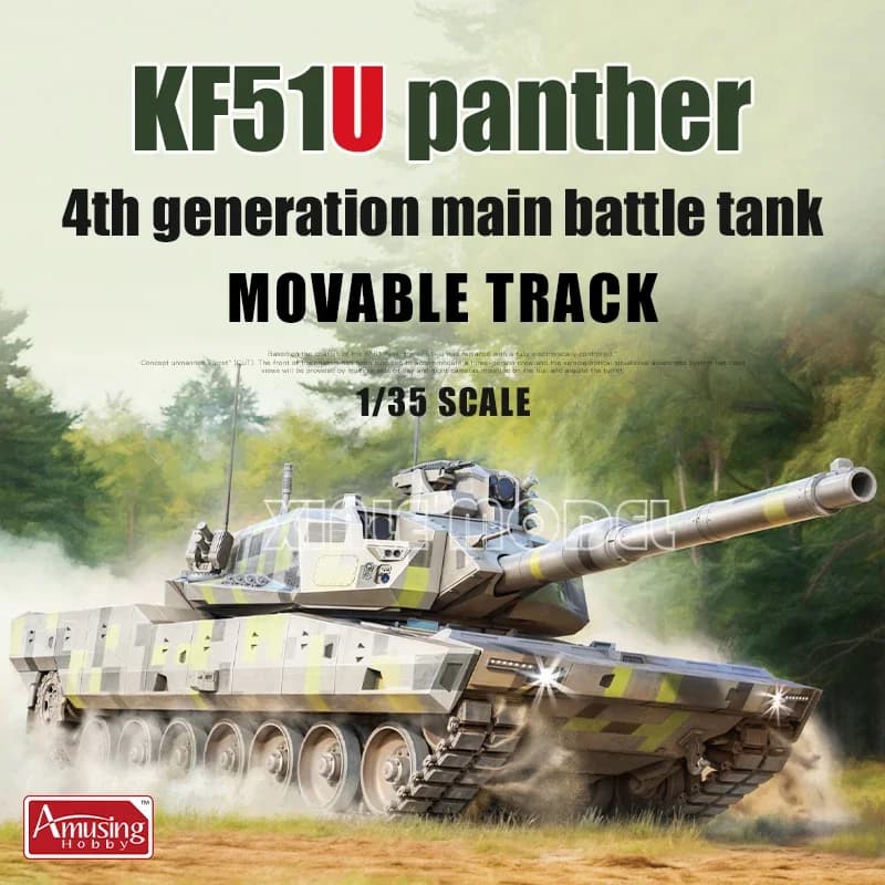 Divertente Hobby Modello di assemblaggio Giocattolo Kit fai da te 35A065 KF51U Panther 4a generazione Carro armato di battaglia principale 1/35
