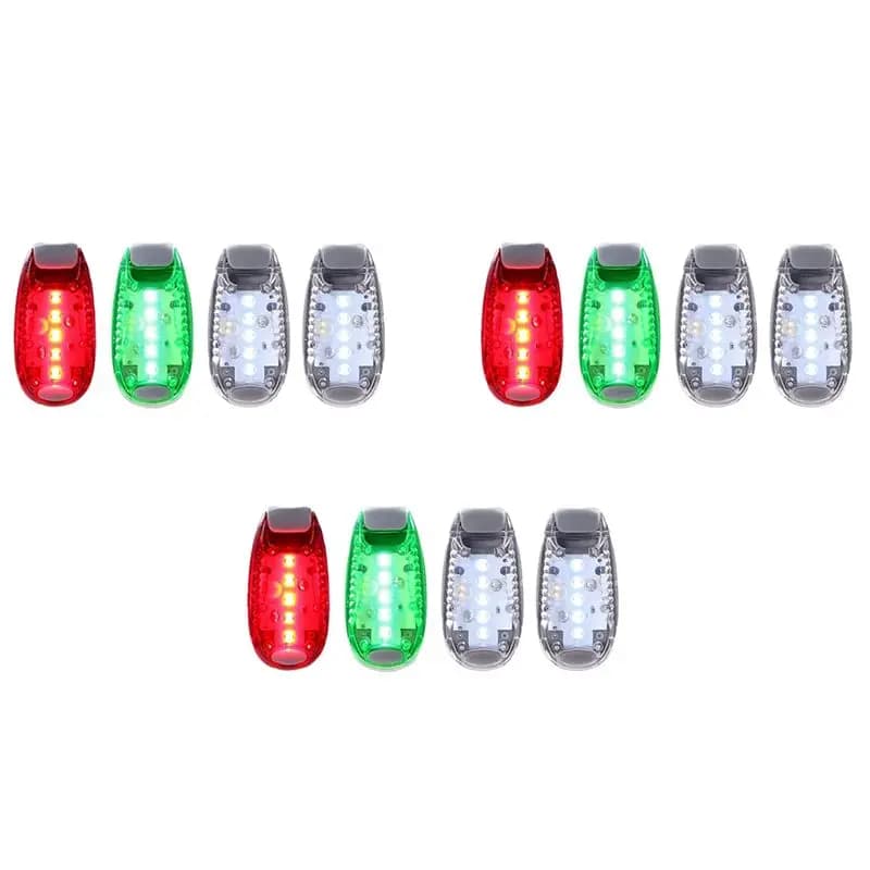 A89E-3X High Night Visibility Safety Navigation Light Safety Lights For Boat Kayak Bike Stroller Runners And Night Running
