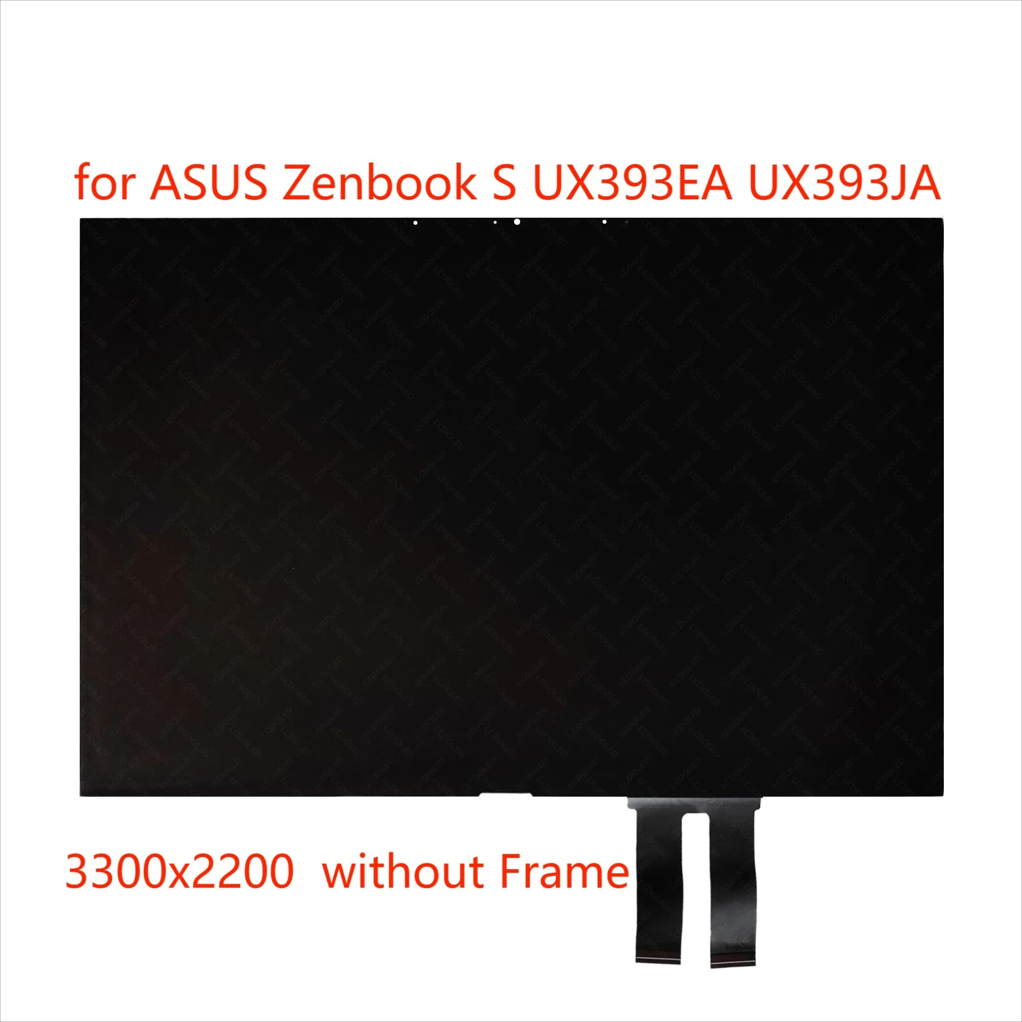 ST139SN006 Display LCD IPS da 13,9 pollici per ASUS Zenbook S UX393EA UX393JA 3.3K 15:10 con touch screen, senza cornice, 3300X2200