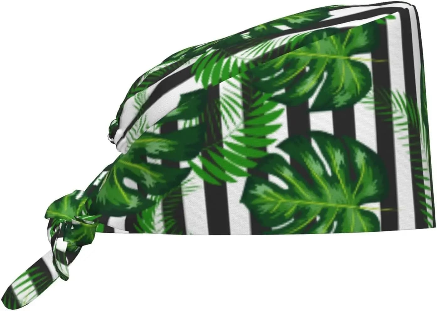 Berretto da lavoro Palm Greening Berretto da lavoro con fascia antisudore Cappello da scrub regolabile per donna Uomo Cappelli da infermiera