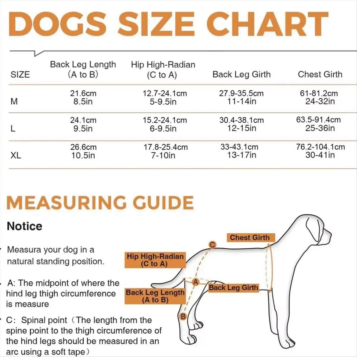 Vivace - Ginocchiera per collare per cani per gamba posteriore Ginocchio per anca per cani Supporto per artrite di cani asiatici XL