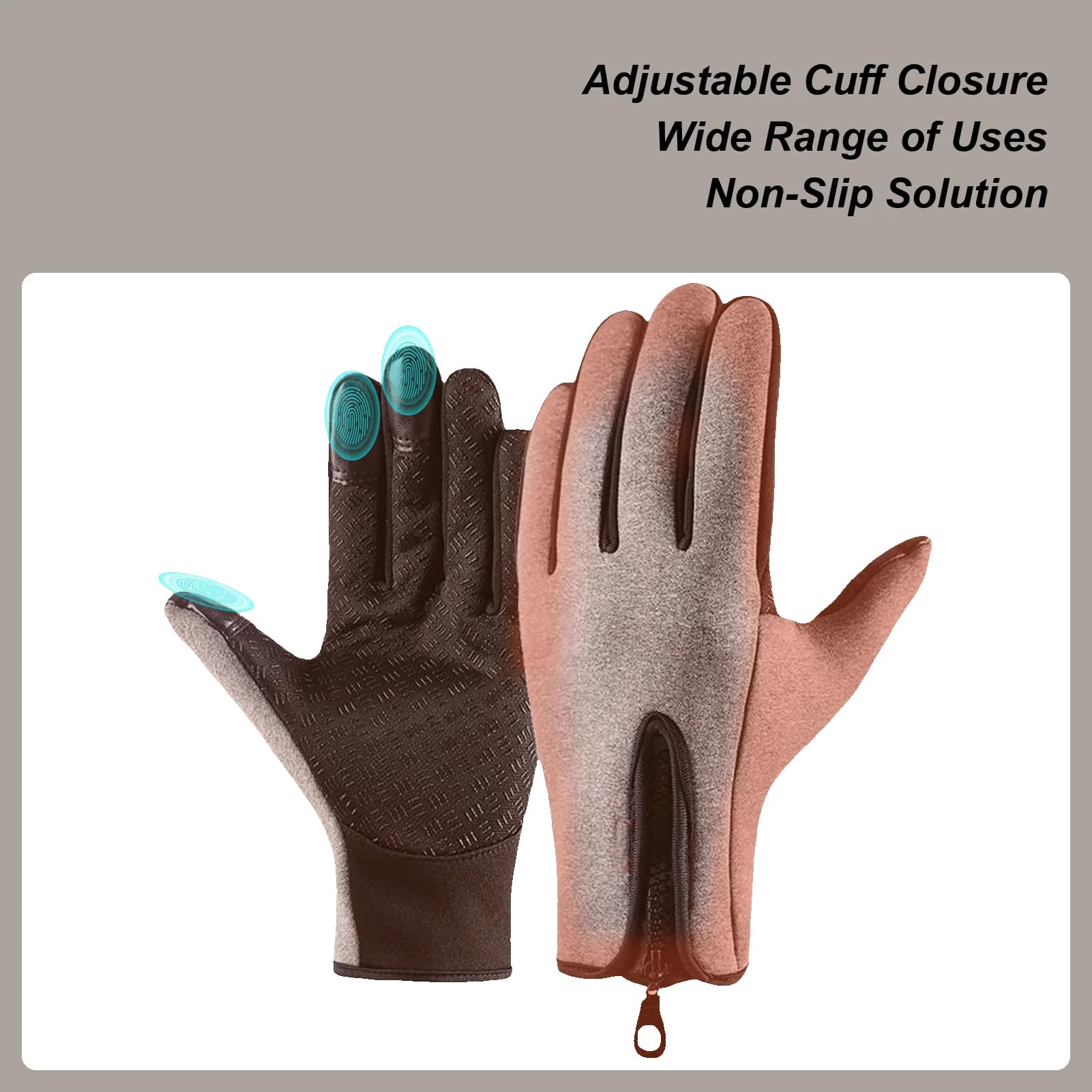 Snowboard gloves Hot gloves touchscreen Waterproof winter ski gloves Snowboard Fishing Training Gym Racing
