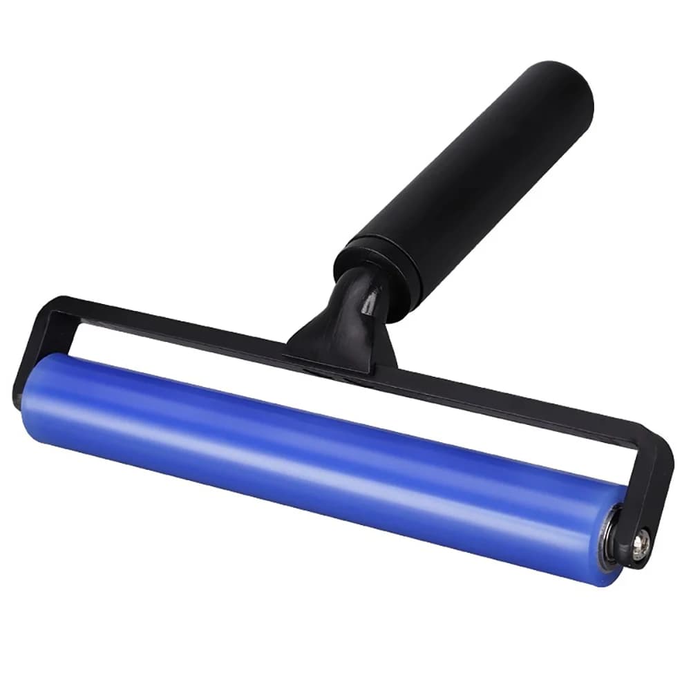 Rullo adesivo in silicone antistatico senza polvere per la rimozione dei pelucchi Rullo in silicone morbido per la pulizia delle superfici