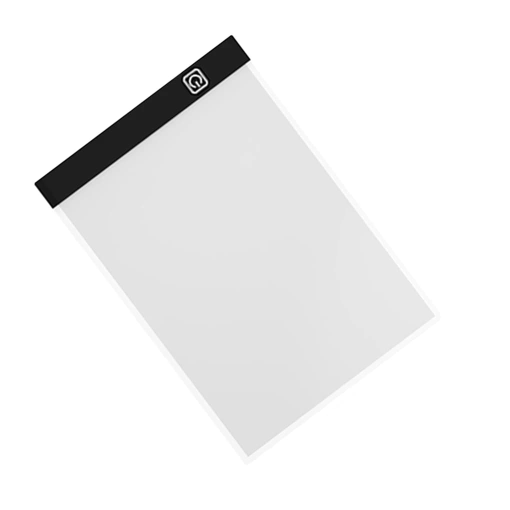 Copia da tavolo LED Cartoon Painting LED Light Pad Tavolo da disegno A5 Tavoletta da scrittura luminosa fai-da-te