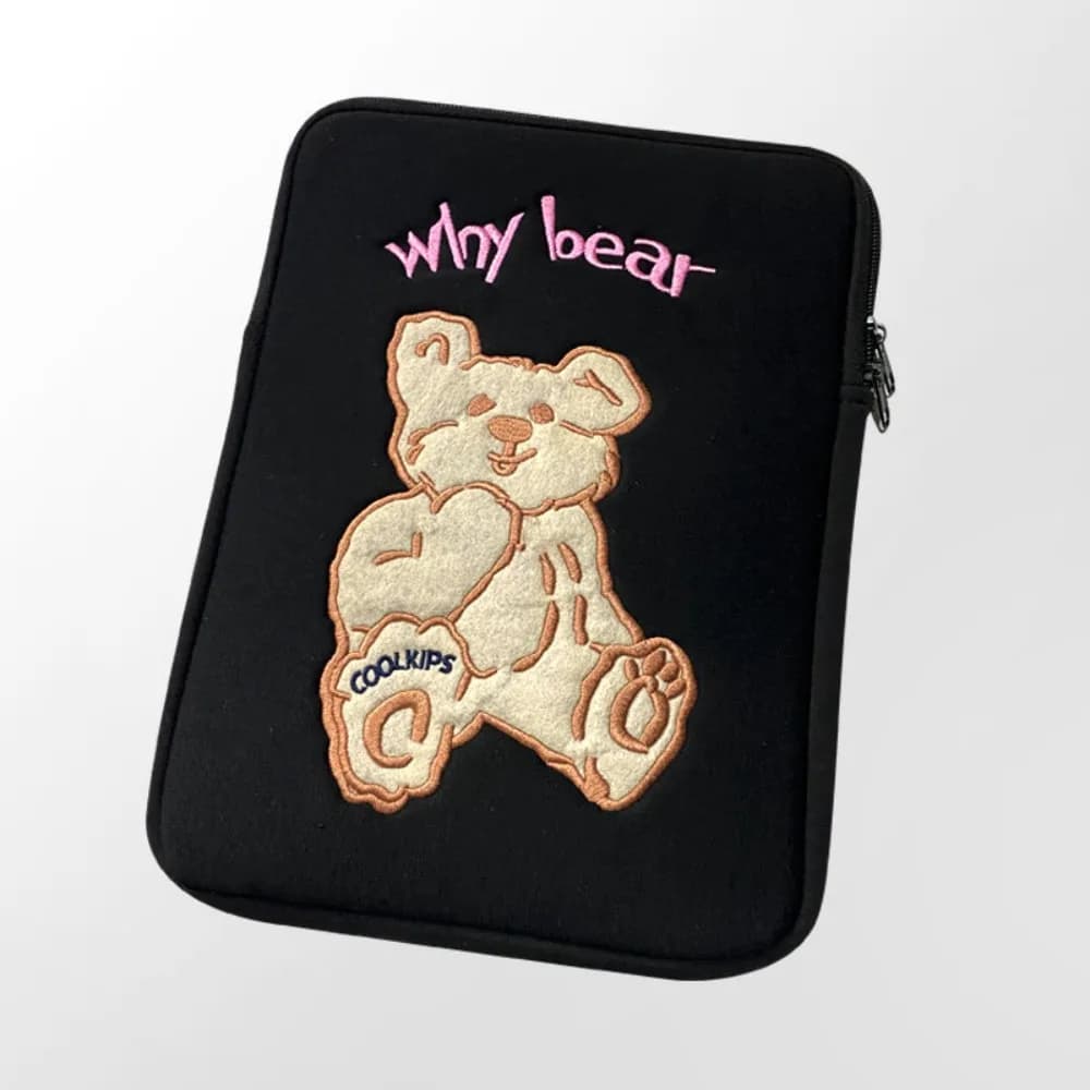 Borsa Protettiva Portatile per Tablet da 11 Pollici, Custodia Morbida per iPad Air/Samsung/Xiaomi con Design Cartoon