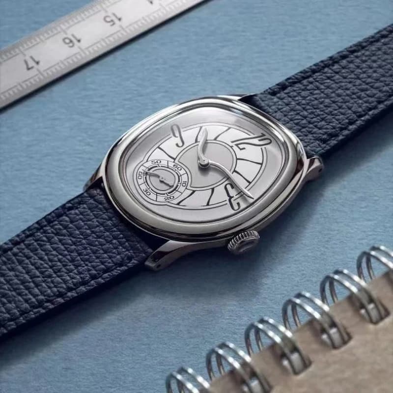 Orologi al Quarzo Originali con Design Speciale Intrecciato, Quadrante Piccolo Indipendente, Orologio da Polso Unisex alla Moda per Uomo e Donna