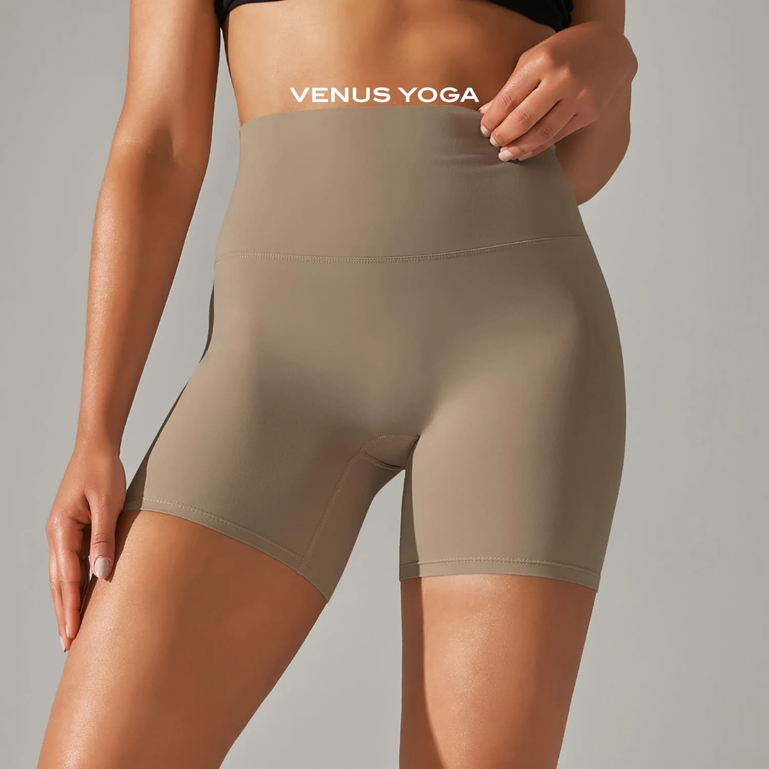 VENUS Women's yoga shorts, high waist fitness shorts, gym shorts, summer sports leggings for racing, cycling, hiking, outdoor activities