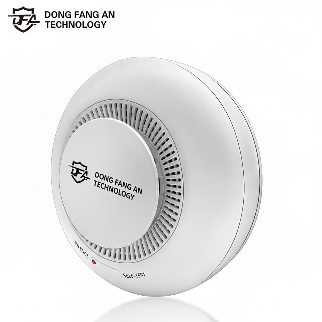 DFA Rilevatore di fumo Allarme antincendio interconnesso wireless Allarme fumo per la sicurezza dell'ufficio della cucina domestica