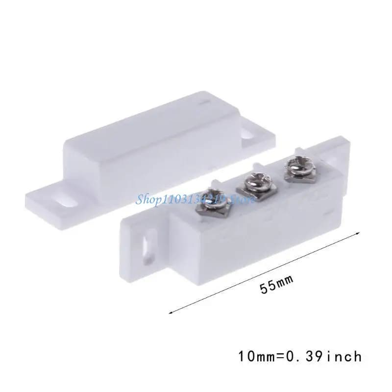 N5KC 1 set NO NC Sensore contatto magnetico per porte e finestre Allarme con 2 viti