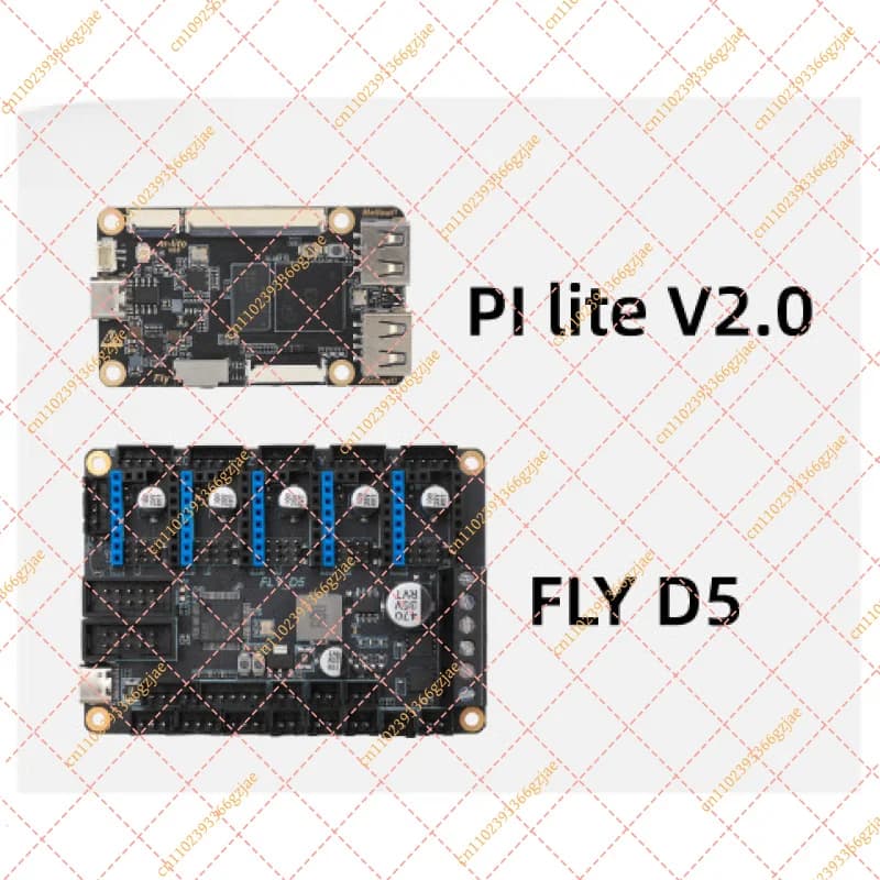 Adatto per il firmware Klipper con chip Can, scheda madre Fly-D5 a 5 assi con parti di ricambio per stampante 3D Lite2