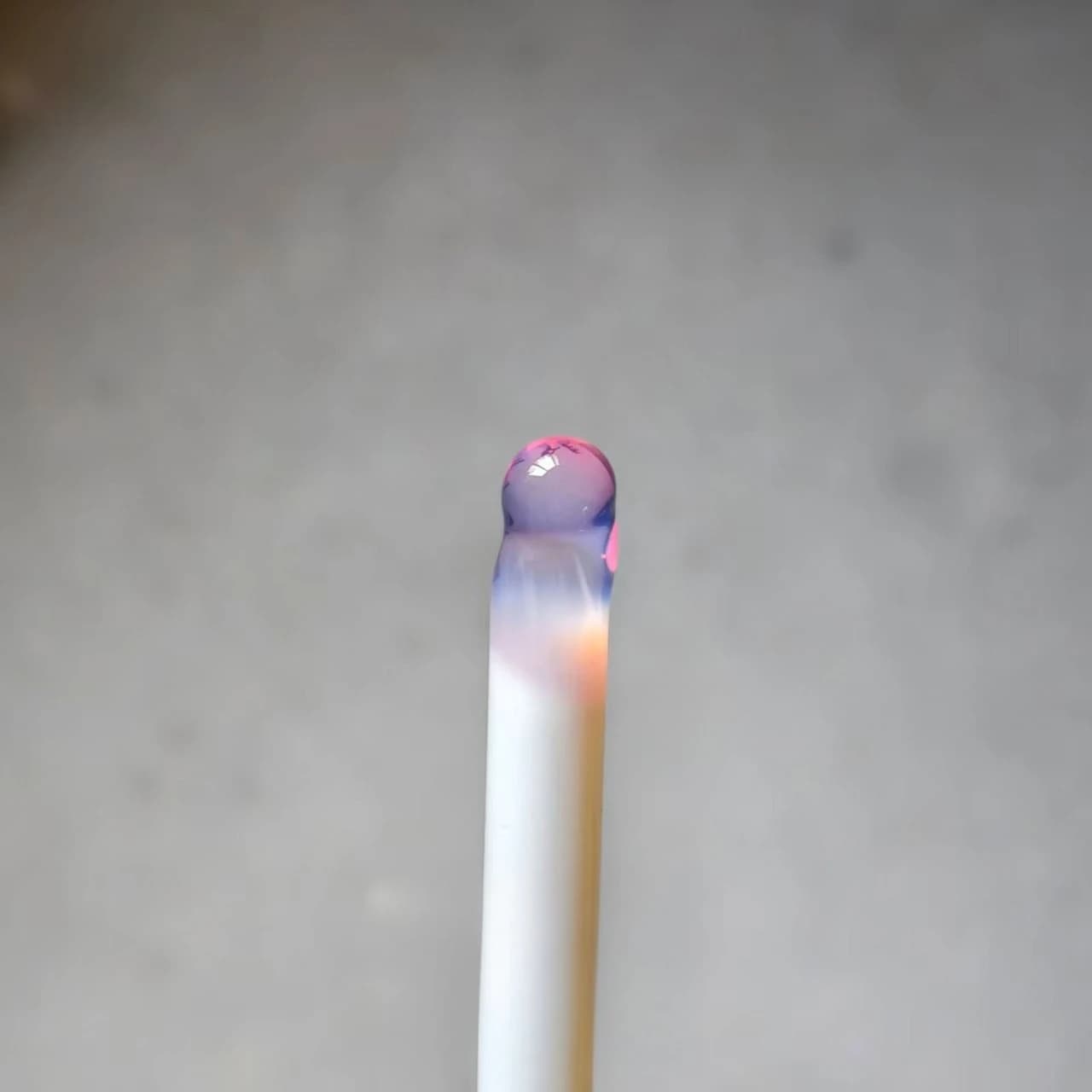 Dark Fragrance Light Gold Pink Protein Bar Burnt Glass Lamp Rod Color High Borosilicate Glazed Hard Material