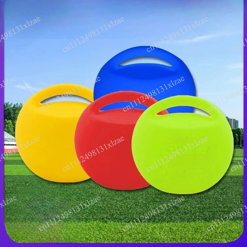 Soft Rubber Fillable Kettlebell 20cm - Yoga Dumbbell with Water Filling for Adjustable Home Fitness