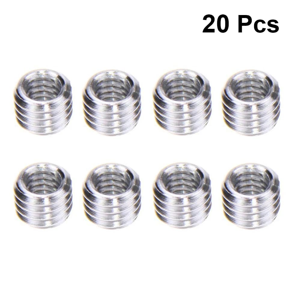 Da 1/4 pollici a 3 8 Treppiede per fotocamera Adattatore filettato Montaggio a vite Dado di conversione Testa stile professionale Monopiedi Teste a sfera Treppiede