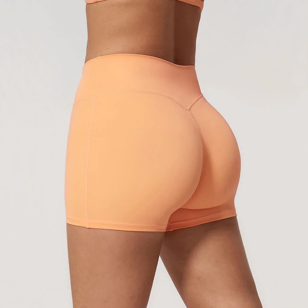 Pantaloncini sportivi estivi da donna a vita alta, push-up, per yoga, palestra, fitness, corsa e ciclismo