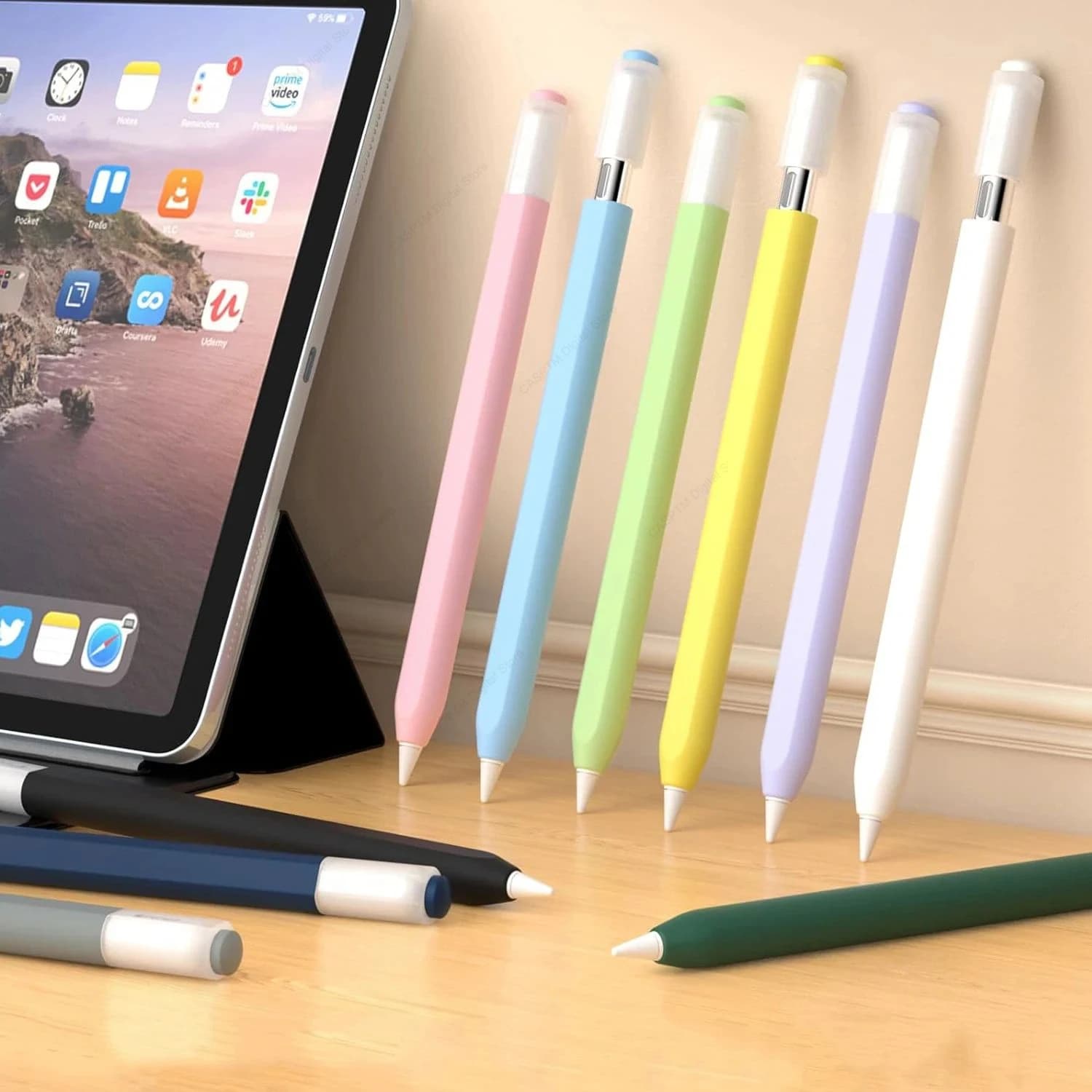 Custodia per stilo con penna Touch per Tablet di lusso per Apple Pencil 3 3rd custodia per matite USB C per Apple Pencil 3 2024 custodia protettiva