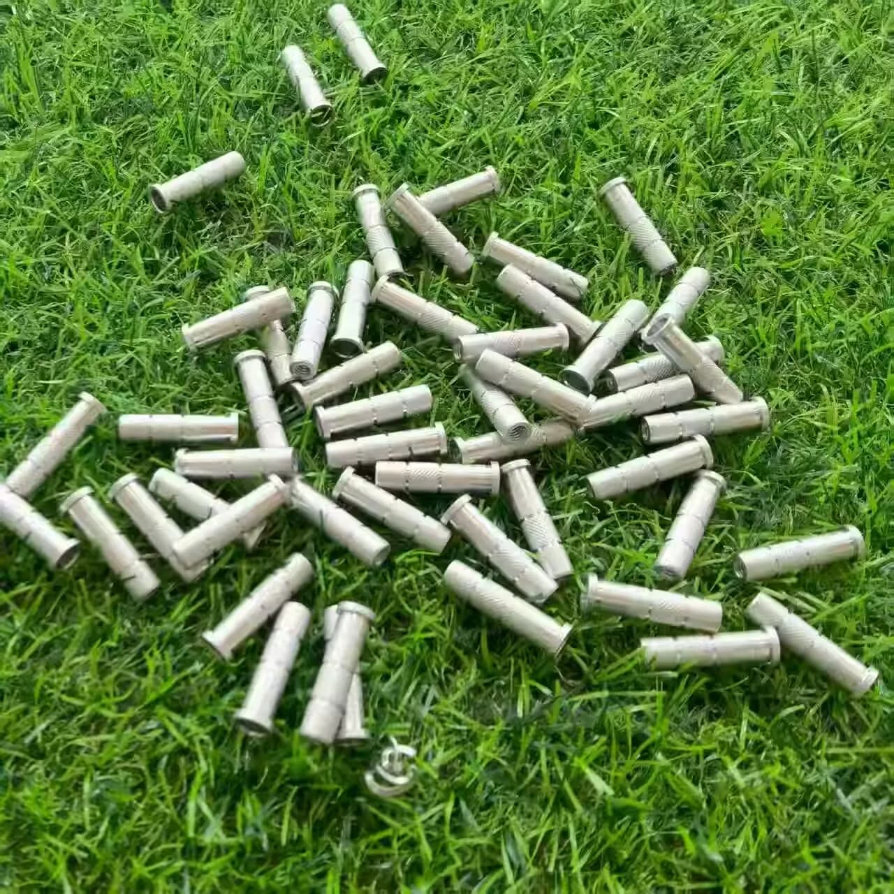 20/30/50 Pezzi Inserti in Alluminio per Tiro con l'Arco, Adatti per Aste di Frecce ID6.2/7.6mm, Accessori per Pratica di Tiro e Caccia