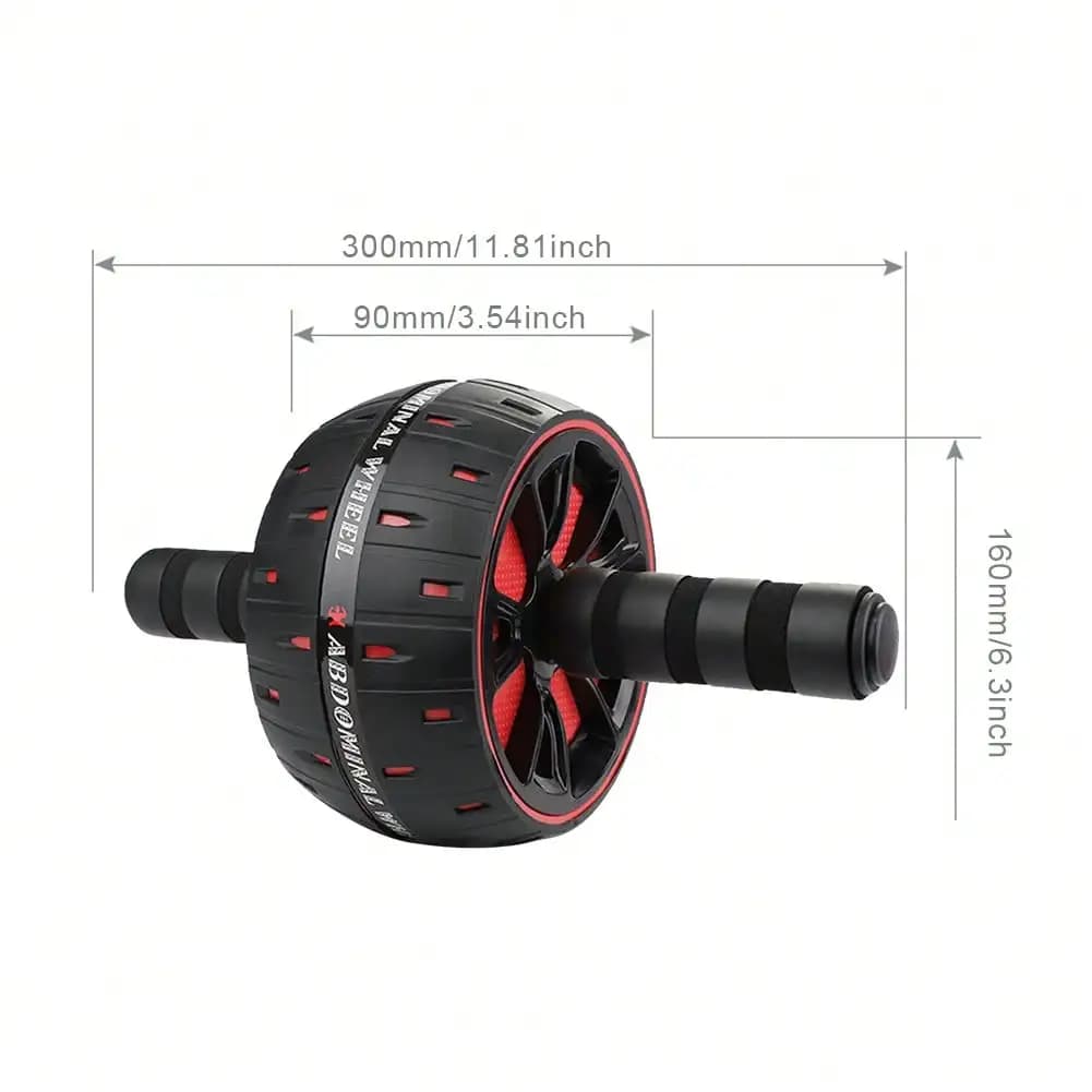 Ab Roller Non-slip for Home Gym: silent and durable ABS roller for basic and full body strength workouts