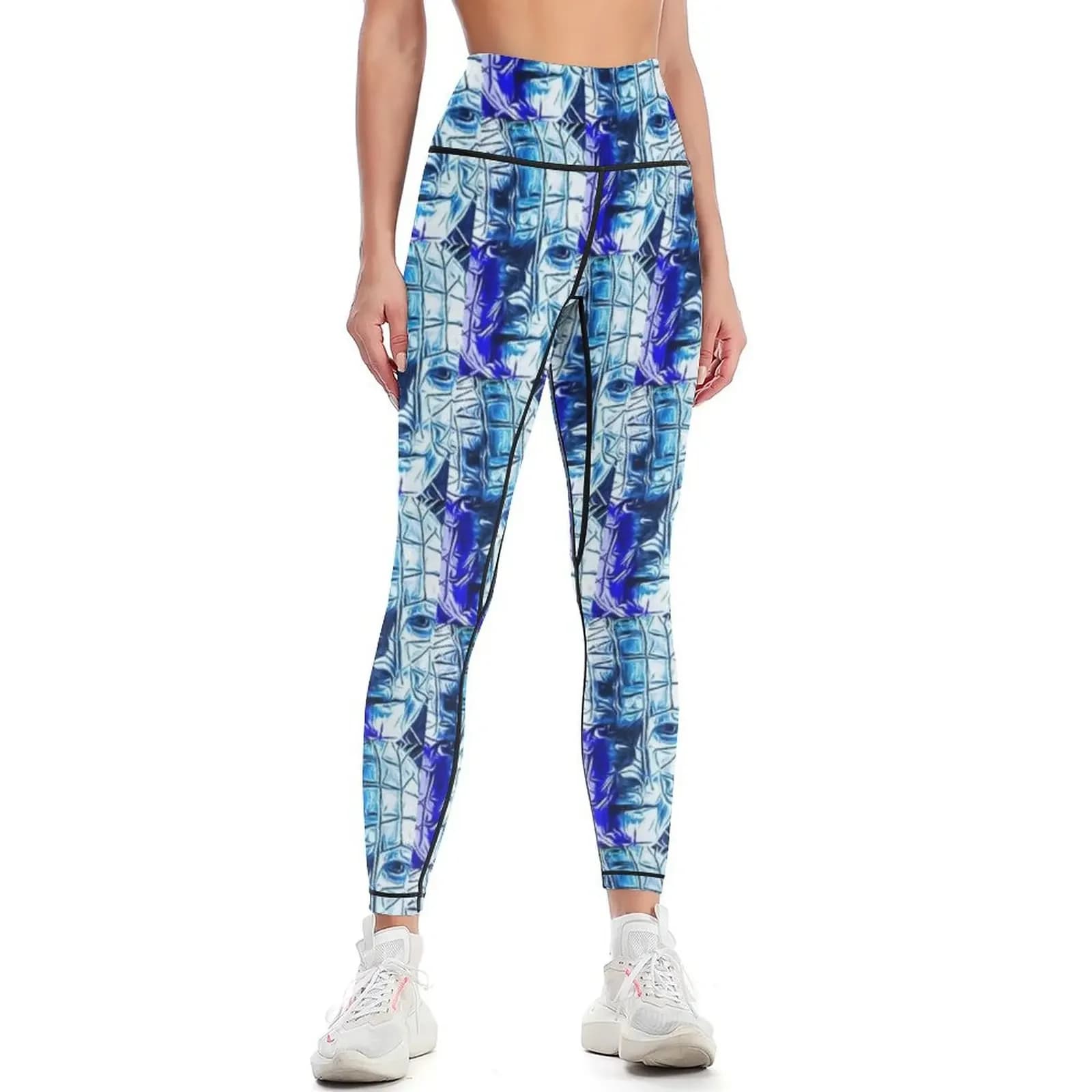 Leggings con stampa Hellraiser Abbigliamento sportivo da donna Pantaloni sportivi per fitness Abbigliamento da palestra Joggers per donna Leggings