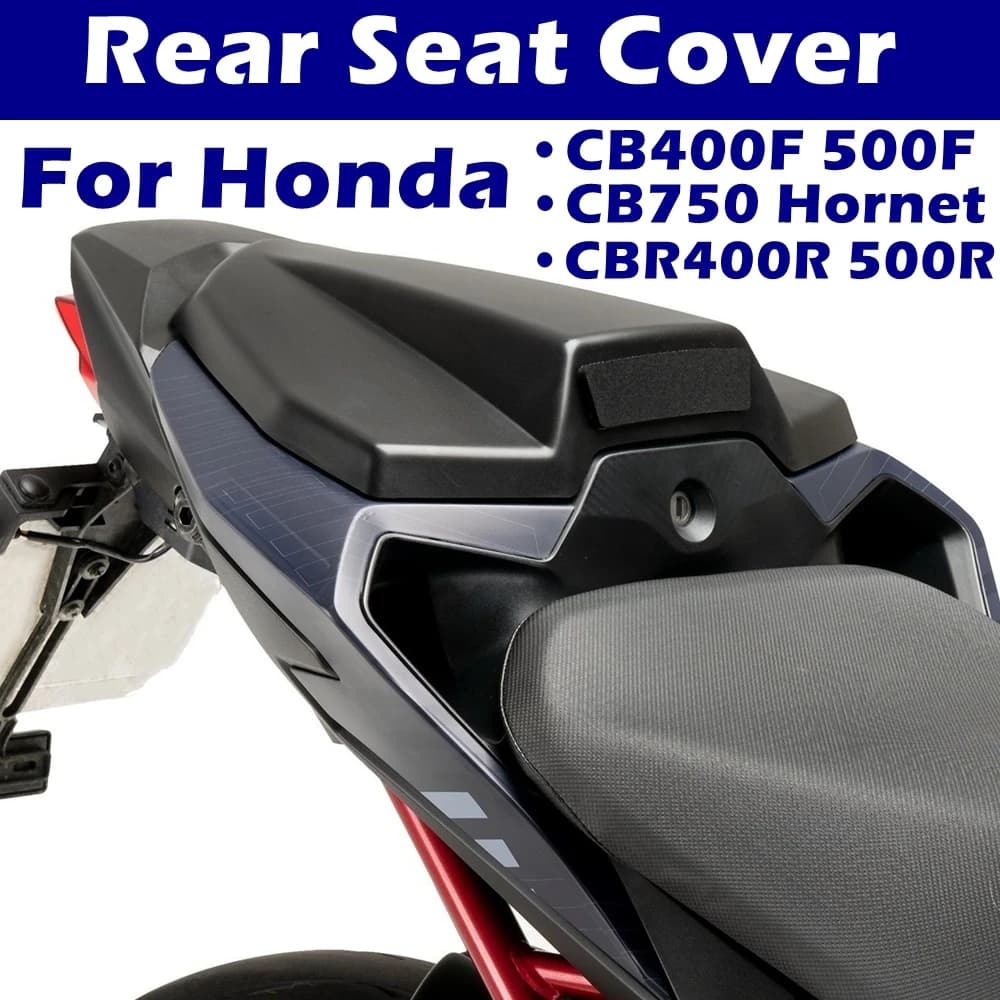 Copertura di Sede Posteriore Per Honda CB750 Hornet CB400F CB500F CB 400F 500F CBR400R CBR500R CBR 400R 500R Moto Sedile Passeggero Cowl