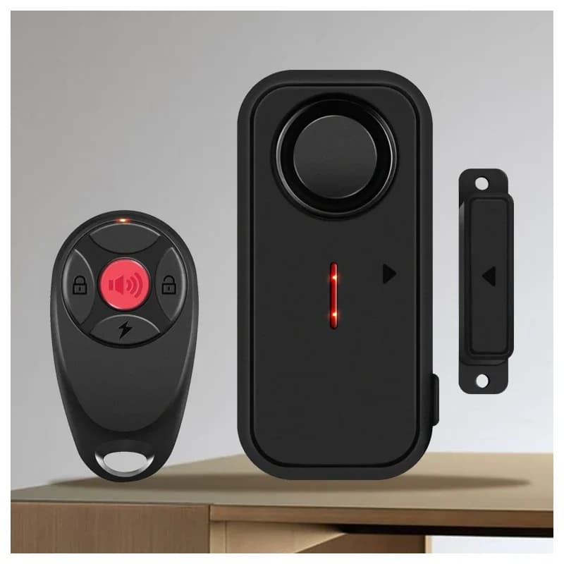 Allarme porta remoto wireless esterno, Allarmi finestre aperte, Sensore di sicurezza magnetico, Allarme porta piscina per allarme di sicurezza negozio/garage