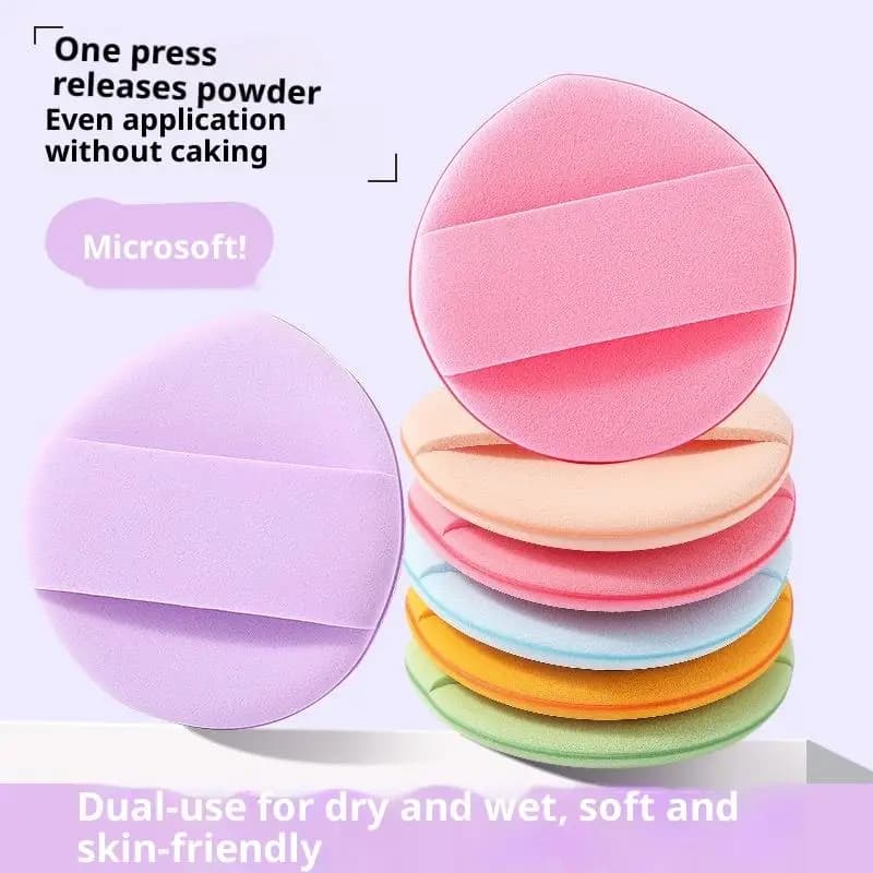 Spugna per fondotinta colorata a forma di lacrima per soffio di fondotinta in polvere non mangia accessori per strumenti per trucco soffio per trucco in polvere